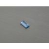 Spinelle synthétique rectangle 5x9 mm couleur swiss blue Topaze