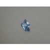 Spinell synthetisches  rechteck 7x9 mm blau farbe swiss Topas