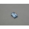 Spinelle synthétique rectangle 7x10 mm couleur sky blue Topaze