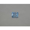 Spinel syntetyczny prostokąt 7x10 mm niebieska kolor sky topazu