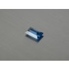 Spinell synthetisches  rechteck 7x11 mm blau farbe london Topas