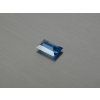 Spinelle synthétique rectangle 7x11 mm couleur bleu london Topaze