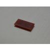 Cornaline naturelle rectangle 10x20 mm cabochon