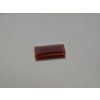 Cornaline naturelle rectangle 10x20 mm cabochon
