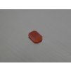 Cornaline naturelle octogone 7x10 mm cabochon plate