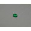 Verre synthétique ovale 6x8 mm vert couleur Émeraude facetté