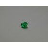 Verre synthétique ovale 6x8 mm vert couleur Émeraude facetté