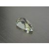 Améthyste naturelle poire 14.6x25.2 mm facettée verte