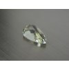 Ametyst přírodní hruška 14.6x25.2 mm fasetovaný zelený