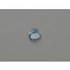 Aigue-marine naturelle ronde 6.0 mm cabochon