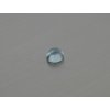 Akvamarín přírodní kulatý 5.0 mm kabošon