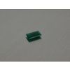 Chalcedon naturalny prostokąt 7x11 mm kaboszon płaski zielony