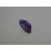 Améthyste naturelle poisson 21.3x9.2 mm sculptée