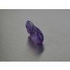 Améthyste naturelle poisson 14.6x22.7 mm sculptée