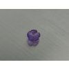 Améthyste naturelle fleur 8.1 mm sculptée