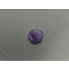 Améthyste naturelle fleur 9.7 mm sculptée