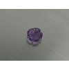 Améthyste naturelle fleur 9.7 mm sculptée
