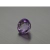 Ametyst naturlicher rund 17.0x11.6 mm facettiert  lila