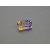 Amétrine naturelle octogone 8.8x13.8 mm facettée