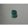 Chalcedon naturalny owal 8x10 mm kaboszon płaski zielony