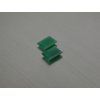 Calcédoine naturelle rectangle 9x11 mm cabochon verte