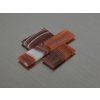 Agate naturelle rectangle 10x20 mm cabochon plate verte
