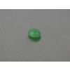 Chrysoprase naturelle ovale 7.2x9.0 mm cabochon verte