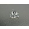 Quartz naturel triangle 17.9x17.9x11.9 mm facetté blanc transparent