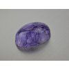 Charoïte naturelle ovale 20.4x34.5 mm cabochon