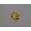 Citrine naturelle fantaisie 6.2x8.1 mm facettée