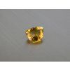Citrine naturelle fantaisie 9.8x11.7 mm facettée