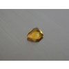 Citrine naturelle fantaisie 9.8x11.7 mm facettée