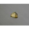 Citrine naturelle trillion 12.x12 mm facettée paire
