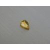 Citrine naturelle poire 7x10 mm facettée