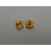 Citrine naturelle ovale 6x8 mm cabochon