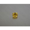 Citrín přírodní cushion 9.2x10.1 mm fasetovaný