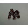 Grenat naturel briolette 6x11 mm facetté