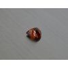 Grenat Spessartite naturel trillion 6.4x6.0x3.6 mm facettée