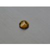 Grenat Malaya naturel rond 4.9 mm facetté paire