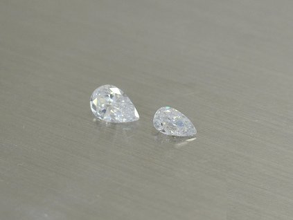 10320 kubischer zirkon birne 3x5 9x11 mm wei transparent