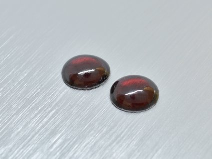 Granat  naturlicher oval 8x10 mm rhodolit cabochon