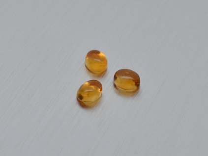 Zitrin natürlicher oval 4.0x5.0 mm cabochon