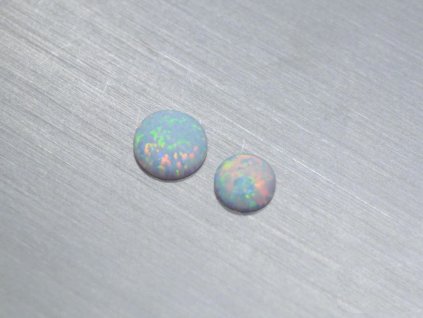 7860 opal synthetisches rund 5 0 6 0 cabochon wei