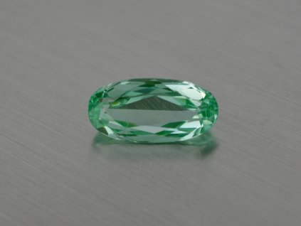 Spinell synthetisches  oval 8x16 mm grüne Minze