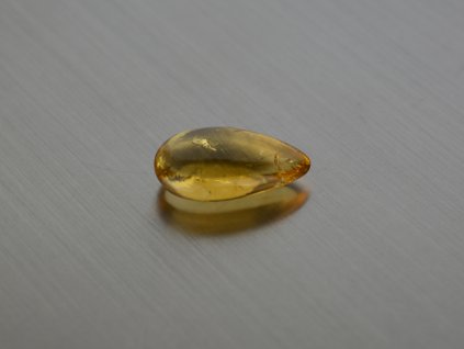 Zitrin natürlicher Birne 11.1x18.2 mm cabochon