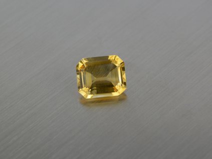 Zitrin natürlicher oktagon 9.7x11.6 mm facettiert