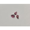 Granat  naturlicher Birne 3.0x5.0 mm rhodolit cabochon