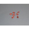 Saphir naturlicher rund 2.9 mm rot facettiert