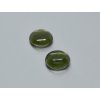 Moldavite naturlicher oval 9.2x11.1 mm cabochon