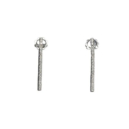 GEMSY Diamantové náušnice 0,18 ct